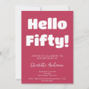 Search for aesthetic vertical birthday invitations Bold typography