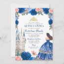 Search for princess castle invitations Blue