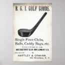Search for golf advertising posters Golfer