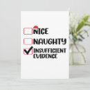 Search for naughty or nice invitations Funny