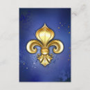 Search for fleur de lys invitations Gold