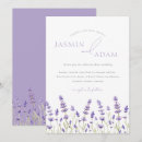 Search for floral stamps invitations Lavender