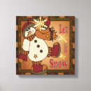 Search for snowflakes canvas prints Vintage