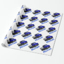 Search for construction birthday wrapping paper Blue