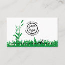 Search for garden maintenance business cards Grass cutting