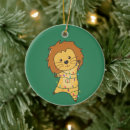 Search for lion christmas tree decorations Children