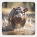Search for baby hippo stickers Hippopotamus