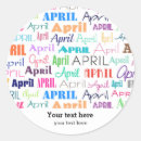 Search for birthday month stickers Rainbow