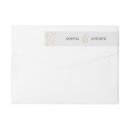 Search for gold glitter confetti return address labels Typography