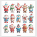Search for cute character stickers Snowman