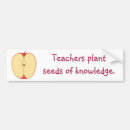 Search for apple bumper stickers Teacher