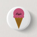 Search for ice cream cone badges Pink