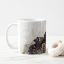 Search for black marble mugs Gold