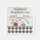 Search for thanksgiving party supplies Plaid