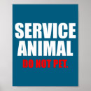 Search for service animal posters Pets