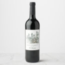 Search for happy holiday wine labels Watercolor