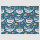 Search for sharks tissue paper Ocean