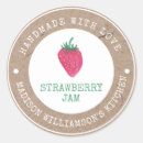 Search for strawberry jam labels Kraft paper