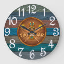 Search for tiki bar clocks Rustic