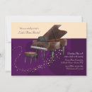 Search for piano recital invitations Instrument