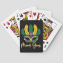 Search for mardi gras and masks playing cards New orleans