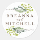Search for fern wedding stickers Floral