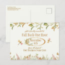 Search for fall time postcards Daylight savings time