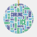 Search for curling christmas tree decorations Ice