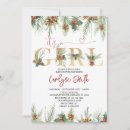 Search for winter baby sprinkle invitations A little snowflake