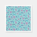 Search for 80s 90s napkins Geometric