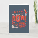 Search for willy wonka cards invites Veruca salt