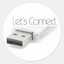 Search for connect round stickers White