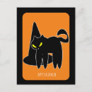Search for vintage halloween black cat postcards Cute