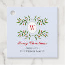 Search for monogram gift tags Greenery