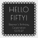 Search for black geometric pattern stickers Black and white