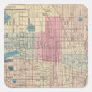 Search for street map stickers Lithographed