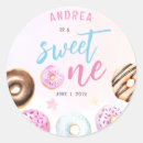 Search for cute doughnuts stickers Sweet one