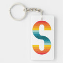 Search for s letter key rings Colourful