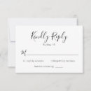 Search for number of guests rsvp cards Typography