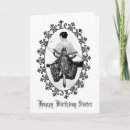 Search for black and white sisters birthday cards Retro
