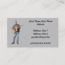 Search for casual business cards Musician