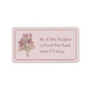 Search for pink hydrangea return address labels Garden