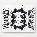 Search for black paint splatter mouse mats Black and white