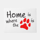 Search for dog paw print doormats Home