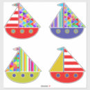 Search for toy boat stickers Blue