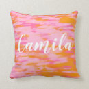 Search for orange abstract cushions Stylish