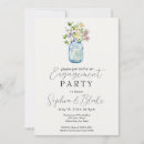 Search for mason jar party invitations Boho