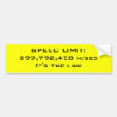 Search for speed limit bumper stickers Car