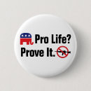 Search for pro life badges Gun control