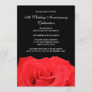 Search for 55th wedding anniversary invitations Black